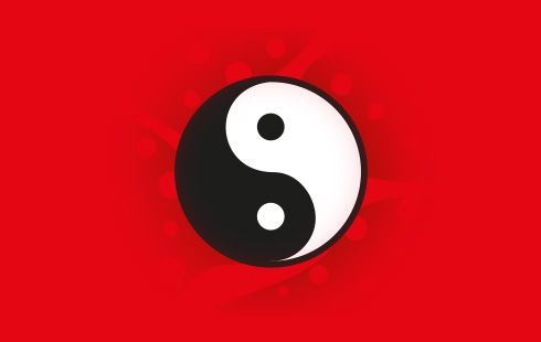 ying yang philosophy symbol