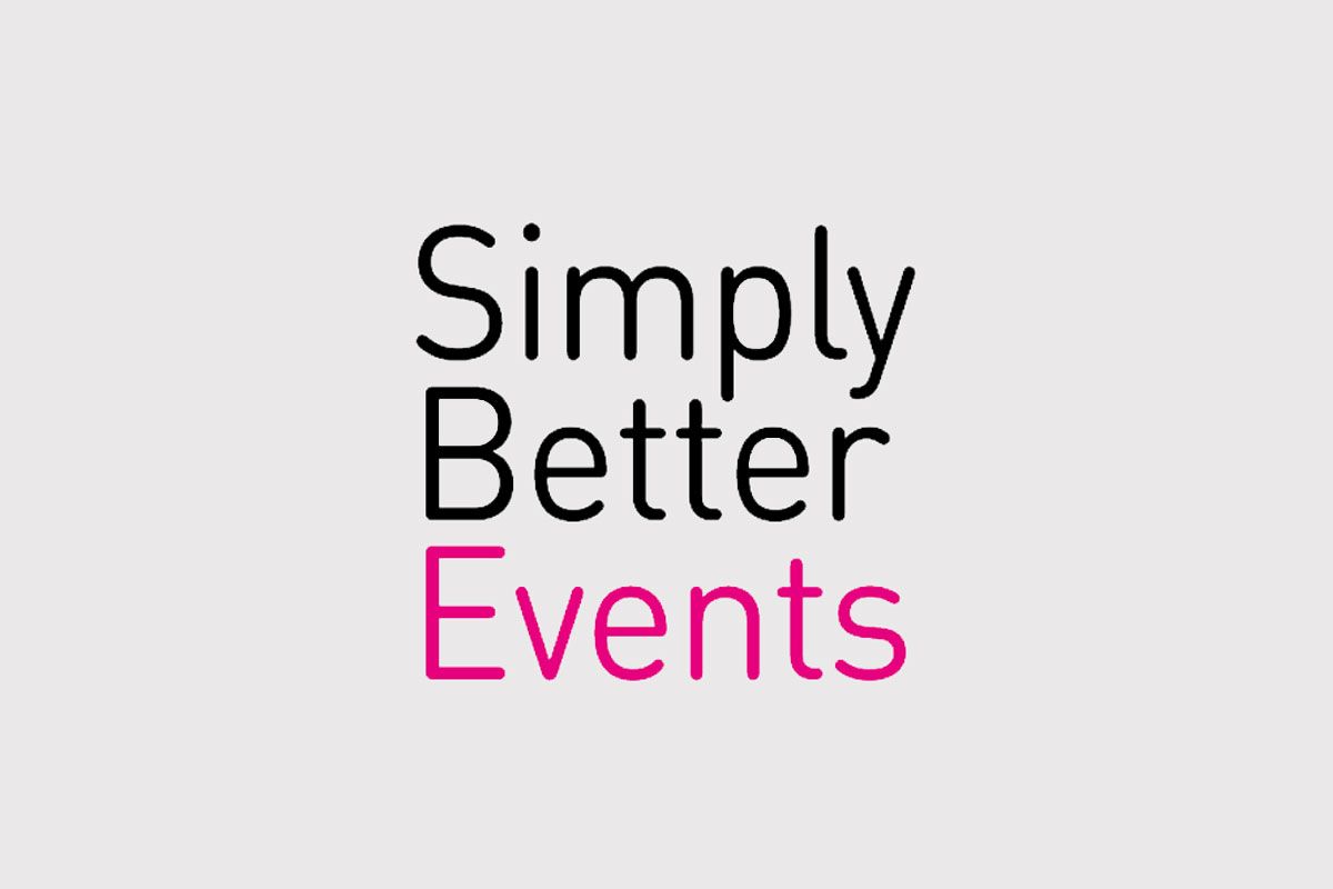 Simply better events logo